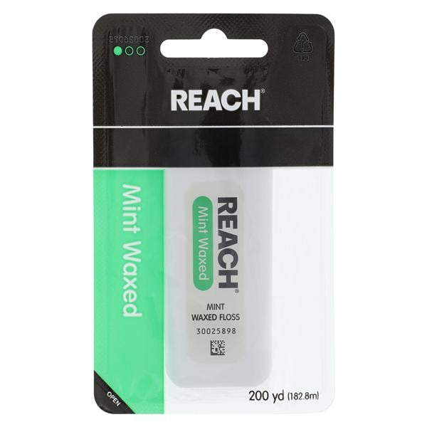 REACH Floss Waxed 200 Yards Mint Ea