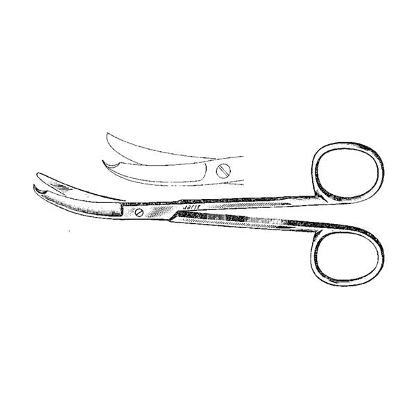 Spencer Stitch Scissors Curved 3-1/4" Stainless Steel Ea