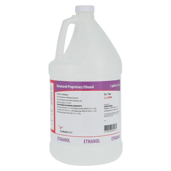 Ethanol Reagent Ethyl Colorless 1gal 4/Ca