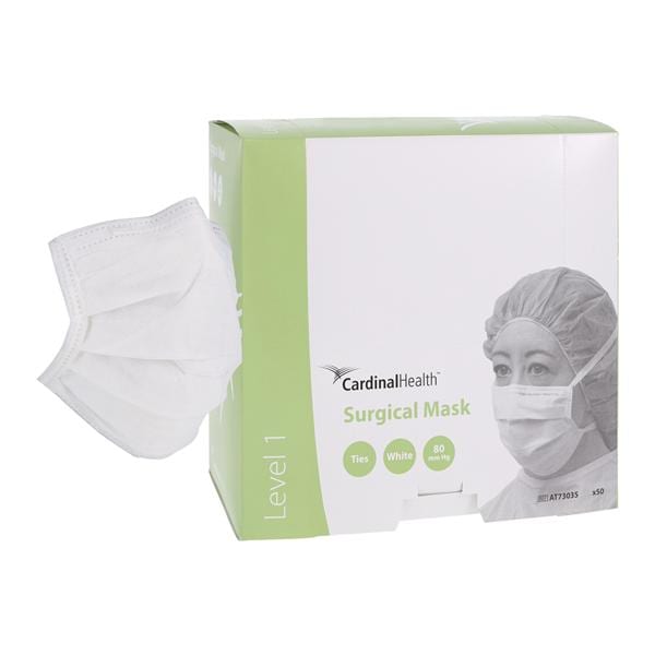 Secure-Gard Surgical Mask White 50/Bx