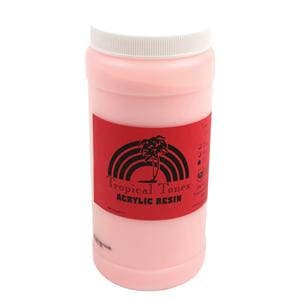 Tropical Tones Orthodontic Resin Acrylic Polymer Lava Red 1lb/Ea