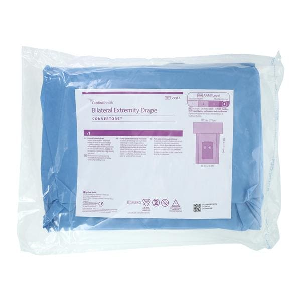 Convertors Tiburon 107"x86" Sterile Surgical Drape 2-1/2" Fenestrated