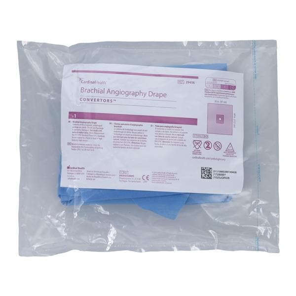 Convertors Tiburon 38x44" Sterile Surgical Drape 4" Fenestrated