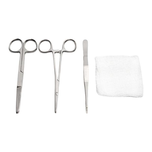 Suture Removal Kit Scissors Operating 5-1/2" Straight Sharp/Blunt