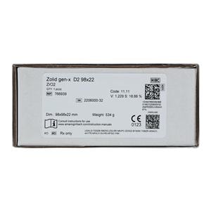 Zolid Gen-X Disc D2 98x22 Ea