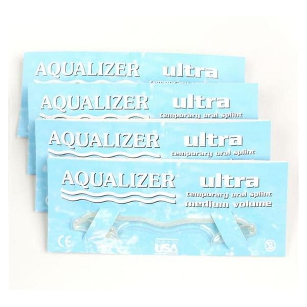 Ultra Aqualizer TMJ Occlusion Splint Medium 10/Pk