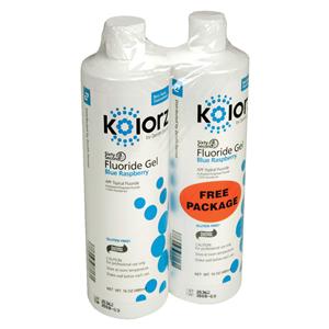 Kolorz Fluoride Gel 1.23% APF Raspberry 2/Pk