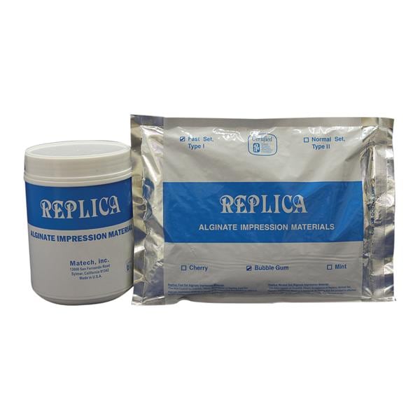 Replica Alginate Pouch Package Fast Set 20/Ca