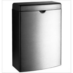 Contura Series Sanitary Napkin Disposal Satin Finish Stainless Steel Ea