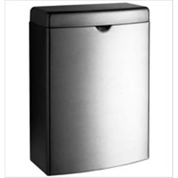 Contura Series Sanitary Napkin Disposal Satin Finish Stainless Steel Ea