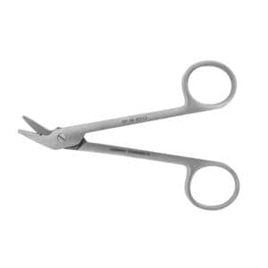 Wire Cutting Scissors Side Angled 4-3/4" Stainless Steel Non-Sterile Reusable Ea