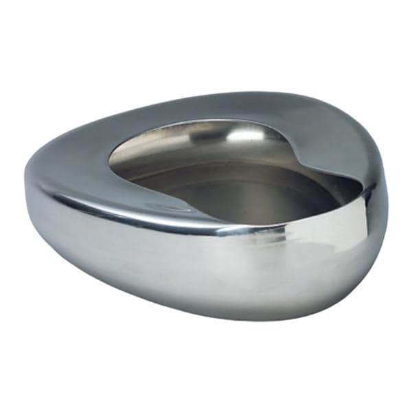 Commode Bedpan Silver 4qt