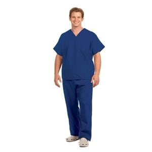 Fashion Seal Scrub Shirt V-Neck 1 Pocket X-Large Navy Unisex Ea