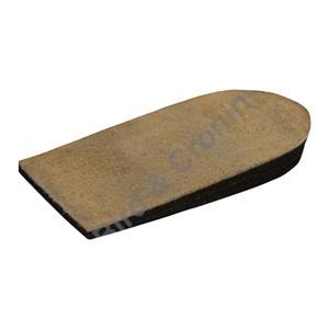 Level-Rite Lift Pad Heel Suede/Sponge Rubber Large Men 11.5 And Up