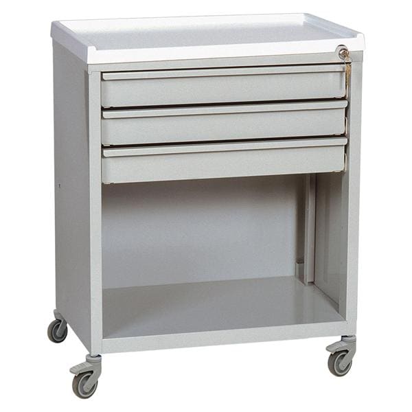 Cart Treatment/Procedure 27.25x23.38x15.13" (4) Caster (3) Drawer Ea