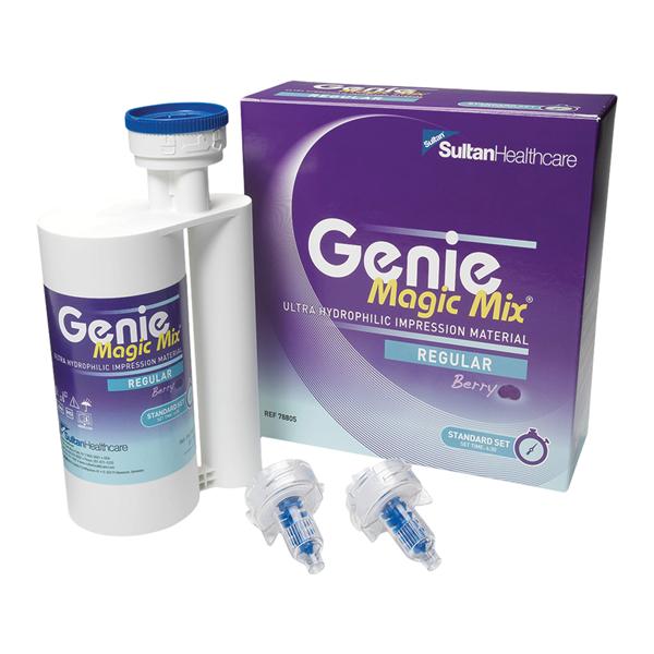 Genie Magic Mix Impression Material Std St 380 mL RB Berry Standard Package Ea