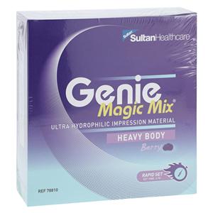 Genie Magic Mix Impression Material Rpd St 380 mL Hvy Bd Berry Std Pkg Ea