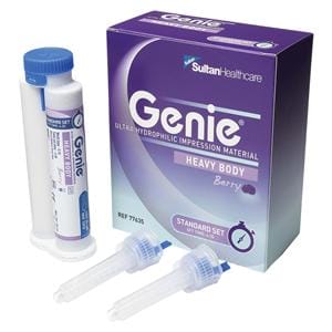 Genie Impression Material Standard Set 50 mL Heavy Body Berry Bulk Package 60/Bx