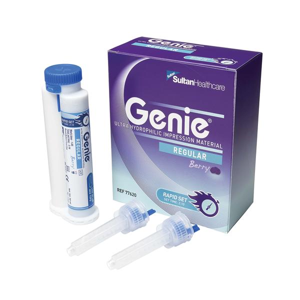 Genie Impression Material Rpd St 50 mL Regular Body Berry Cartridge Package 2/Pk