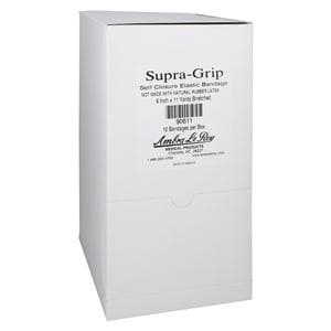 Supra-Grip Elastic Support Bandage Elastic/Cotton/Polyester 6"x11yd Tan NS 10/Bx, 5 BX/CA