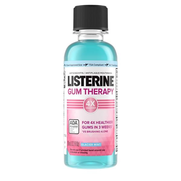 Listerine Gum Therapy Mouth Rinse Antigingivitis 3.2 oz Arctic Mint 24/Ca