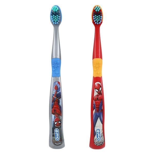 Oral B Stages Toothbrush Spider Man 3+ Years Compact Soft 6/Bx