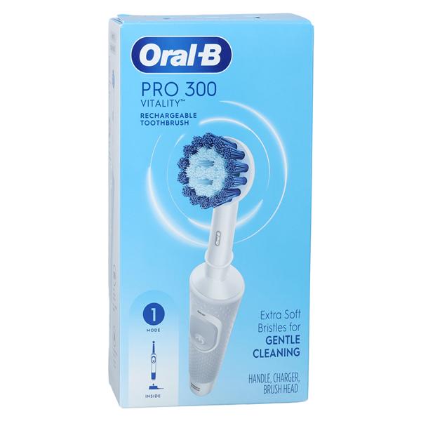 Oral-B Pro 300 Vitality Sensitive Rechargeable Electric  Toothbrush Ea, 3 EA/CA