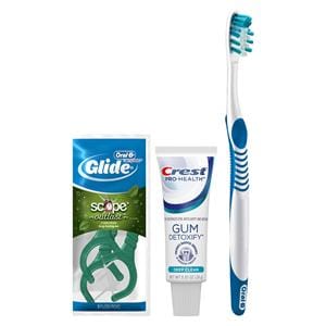 Crest Oral-B Daily Clean Toothbrush Bundle Bundle with Flossers 72/Ca