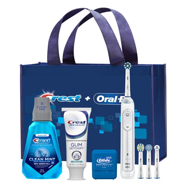 Crest Oral-B GENIUS X Gingivitis Electric Toothbrush Pwr Tthbrsh Bndl 3/Ca