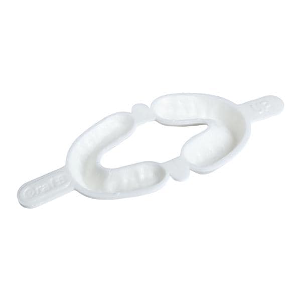 Oral-B Centwins Dual Arch Fluoride Trays Foam Medium White Disposable 50/Bg
