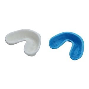 Oral-B Centrays Single Arch Fluoride Trays Foam M w/o Hndl White / Blue 100/Bg