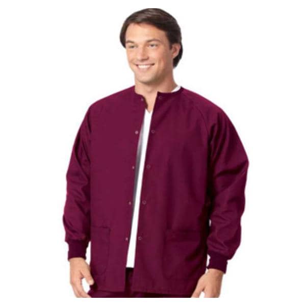 Warm-Up Jacket Medium Burgundy Ea