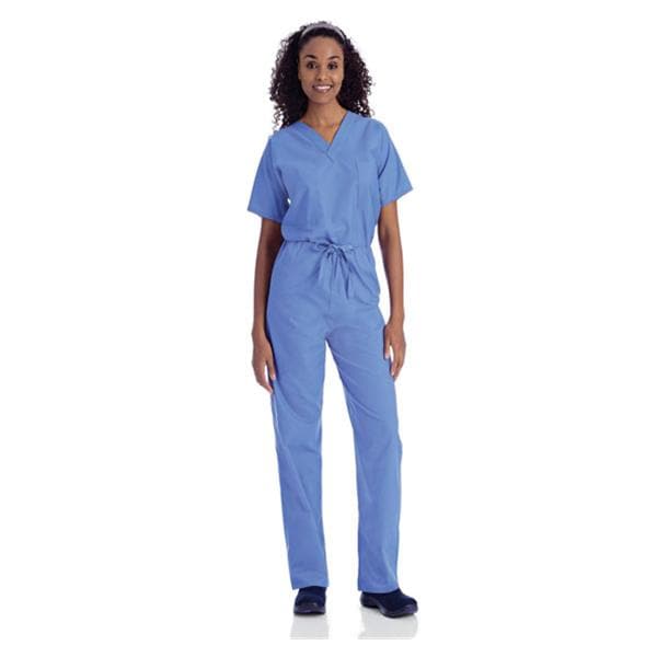 Scrub Pant 2 Pockets 3X Large Ceil Blue Unisex Ea