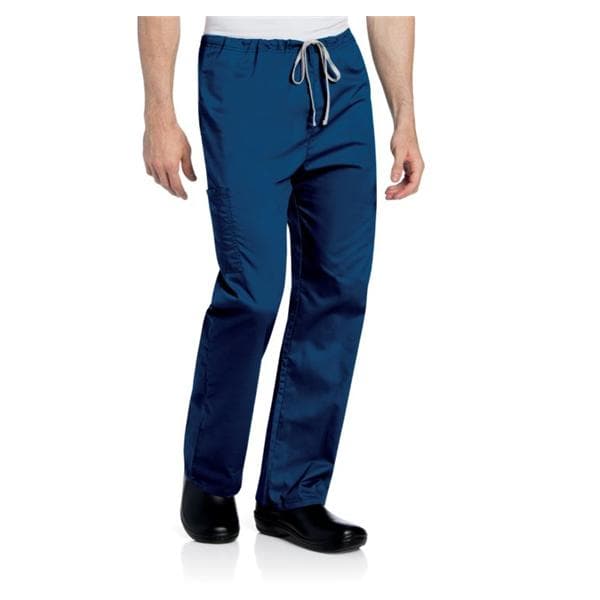 Scrub Pant 2 Pockets 4X Large Galaxy Blue Unisex Ea