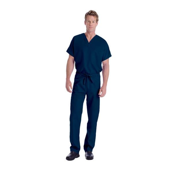 Scrub Pant 2 Pockets 3X Large Navy Unisex Ea