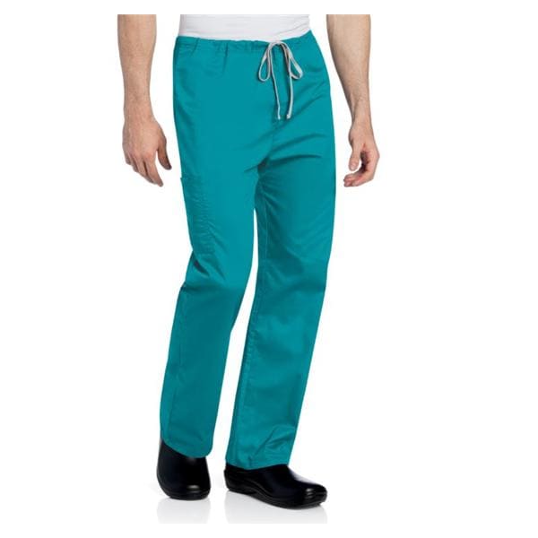 Scrub Pant 2 Pockets Medium Teal Unisex Ea