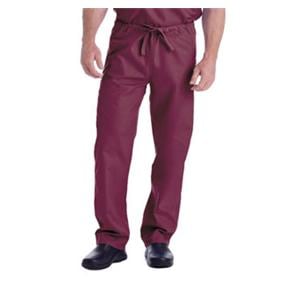 Scrub Pant 2 Pockets X-Small Wine Unisex Ea