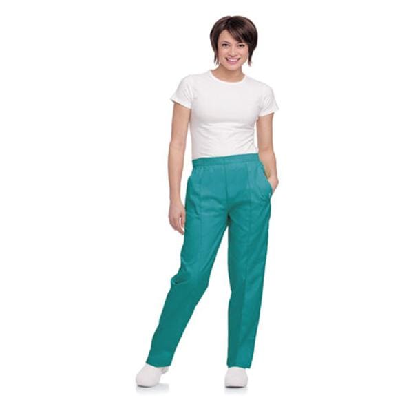 Scrub Pant 2 Pockets X-Small Teal Womens Ea