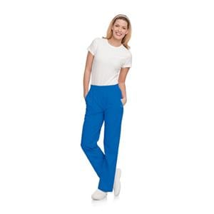 Scrub Pant 4 Pockets Large Royal Blue Womens Ea