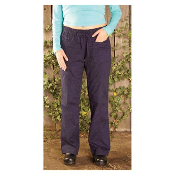 Scrub Pant 6 Pockets X-Small Navy Womens Ea