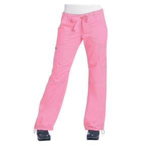 Scrub Pant 6 Pockets Large Pink Womens Ea