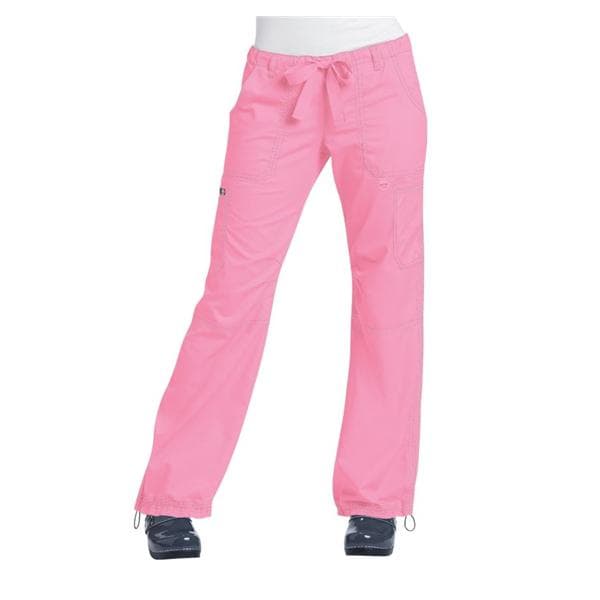 Scrub Pant 6 Pockets X-Large Pink Womens Ea