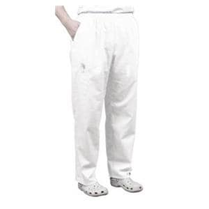 Fashion Seal Scrub Pant 65% Plstr/35% Ctn 4 Pockets X-Small White Unisex Ea