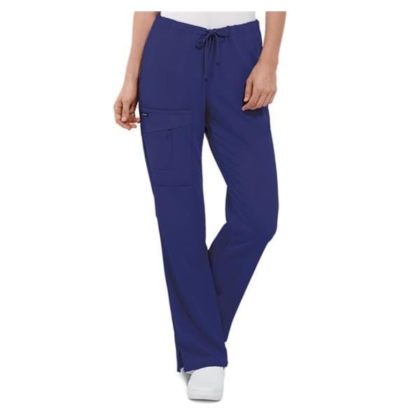 Jockey Scrub Pant Poly/Ryn/Spndx 4 Pockets Medium Galaxy Blue Womens Ea