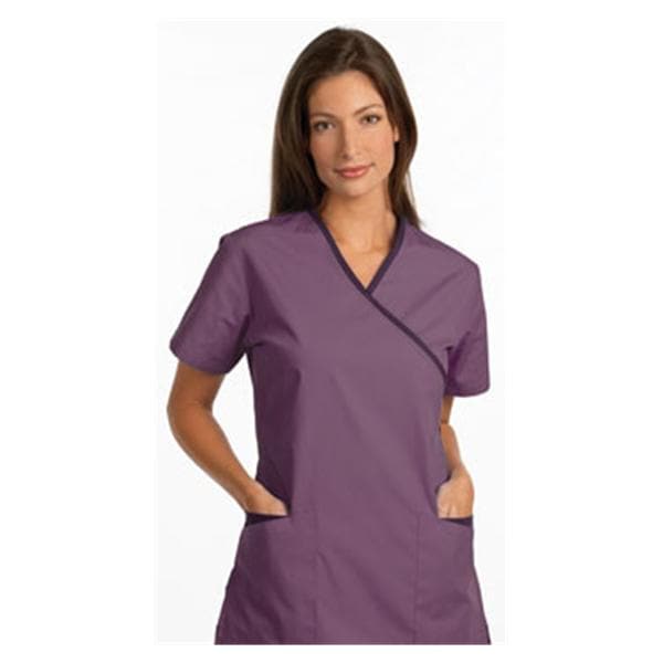 Fashion Seal Scrub Shirt 7006 Womens 4X Large Plum / Eggplant Ea