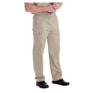 Scrub Pant 65% Polyester / 35% Cotton 5 Pockets Small Sand Mens Ea