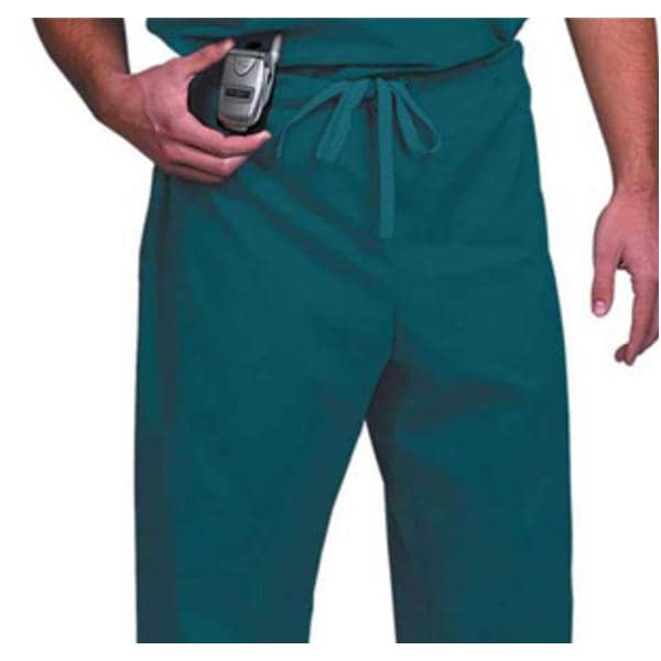 Scrub Pant 1 Pocket X-Large Dark Teal Unisex Ea