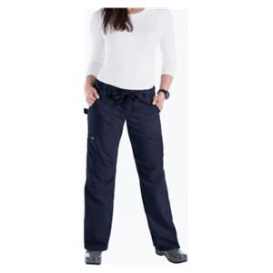 Scrub Pant 55% Cotton / 45% Polyester 6 Pockets X-Large Navy Womens Ea