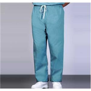 Scrub Pant 1 Pocket Large Teal Unisex Ea