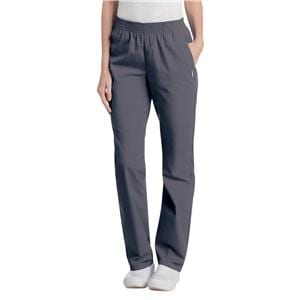 Scrub Pant 4 Pockets Medium Steel Grey Womens Ea